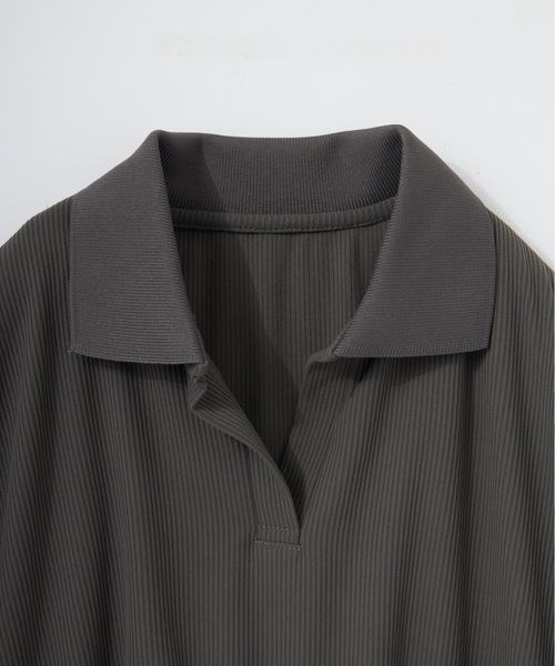 Ocean Pacific(オーシャンパシフィック)の「【OP:オーピー】OceanPacific×池田敬 キッズ 50thコラボ UVカバーアップ リブスキッパーシャツ(シャツ/ブラウス・キッズ・グレー/ライトグリーン・SMALL/MEDIUM/LARGE)」の6枚目の写真