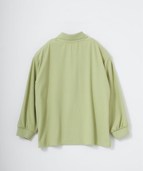 Ocean Pacific(オーシャンパシフィック)の「【OP:オーピー】OceanPacific×池田敬 キッズ 50thコラボ UVカバーアップ リブスキッパーシャツ(シャツ/ブラウス・キッズ・グレー/ライトグリーン・SMALL/MEDIUM/LARGE)」の8枚目の写真