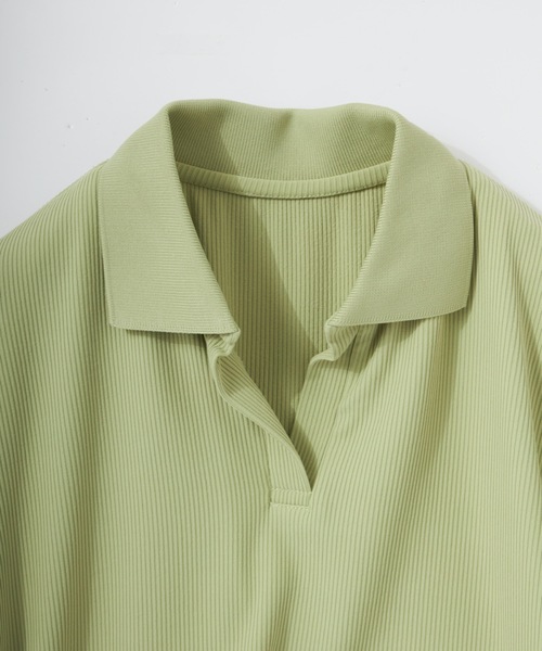 Ocean Pacific(オーシャンパシフィック)の「【OP:オーピー】OceanPacific×池田敬 キッズ 50thコラボ UVカバーアップ リブスキッパーシャツ(シャツ/ブラウス・キッズ・グレー/ライトグリーン・SMALL/MEDIUM/LARGE)」の10枚目の写真