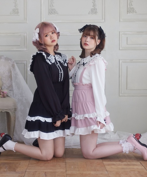 セール】いちごヒールロリータパンプス（パンプス）｜DearMyLove