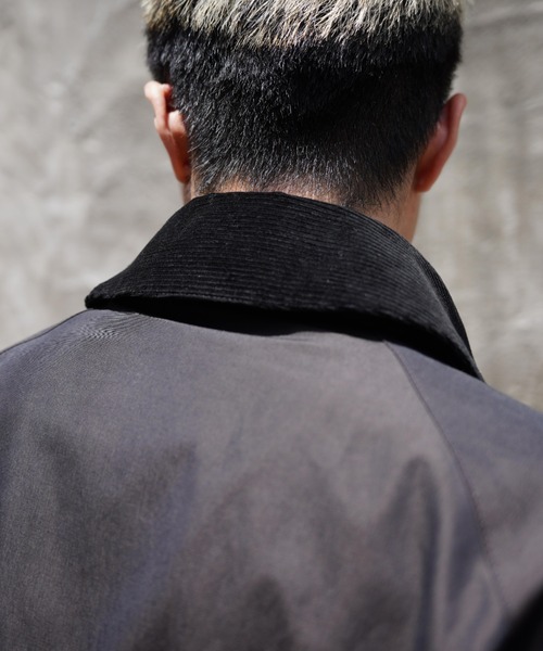 Barbour(バブアー)の「BARBOUR (バブアー) 別注TRANSPORT JACKET /トランスポートジャケット(ブルゾン・メンズ・ブラック/セージグリーン・36/38/40/42)」の20枚目の写真