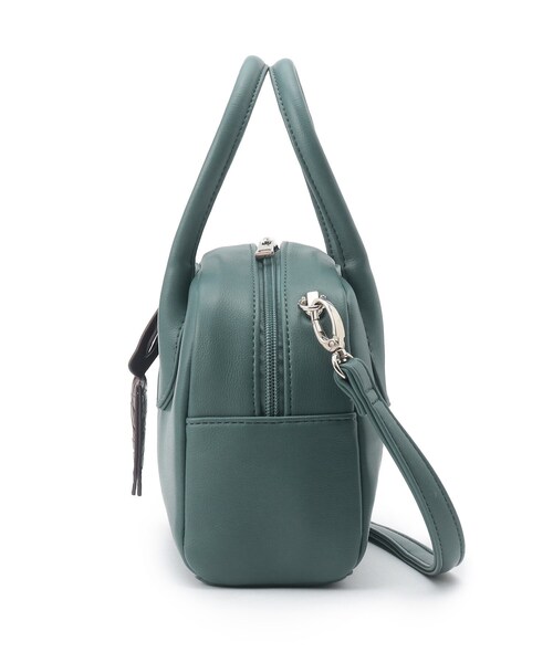 THE SHOP TK （ザ ショップ ティーケー ）の「◆【CLUEL 9月号掲載】ミニボストンバッグ/ワンハンドルバッグ（ハンドバッグ・レディース・イエロー/ブラック/ライトブルー・00）」の14枚目の写真