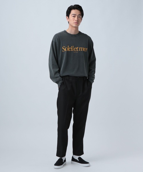 BAYFLOW(ベイフロー)の「ツイルテーパードトラウザー(その他パンツ・メンズ・グレー/ブラック/ブラウン・MEDIUM/LARGE)」の7枚目の写真