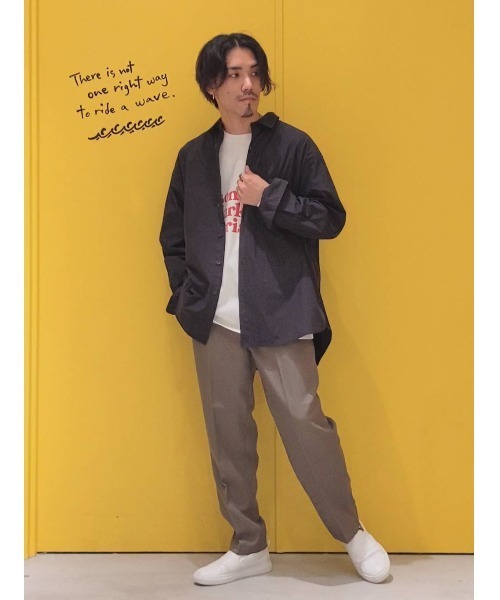 BAYFLOW(ベイフロー)の「ツイルテーパードトラウザー(その他パンツ・メンズ・グレー/ブラック/ブラウン・MEDIUM/LARGE)」の22枚目の写真