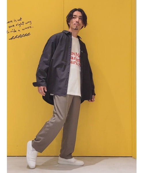 BAYFLOW(ベイフロー)の「ツイルテーパードトラウザー(その他パンツ・メンズ・グレー/ブラック/ブラウン・MEDIUM/LARGE)」の21枚目の写真