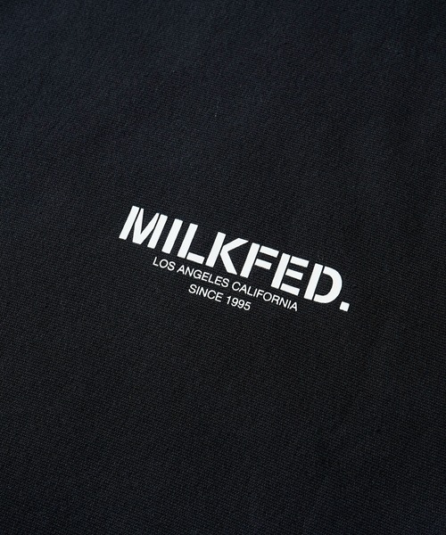 MILKFED.(ミルクフェド)の「MILKFED.ⅹCHAMPION SWEAT HOODIE(パーカー・レディース・ネイビー/ブラック/アッシュ/グリーン/オフホワイト・M/S)」の21枚目の写真