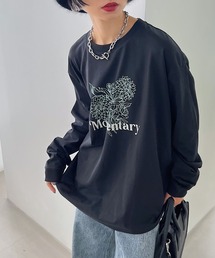 PAGEBOY | モードフラワーロンT(Tシャツ/カットソー)