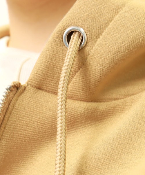 libelle more（リベル モア）の「フーディージップパーカー（パーカー・レディース・パープル/ベージュ/グリーン/チャコールグレー・L/M）」の14枚目の写真