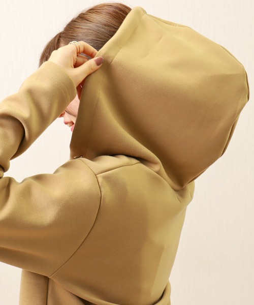 libelle more（リベル モア）の「フーディージップパーカー（パーカー・レディース・パープル/ベージュ/グリーン/チャコールグレー・L/M）」の22枚目の写真