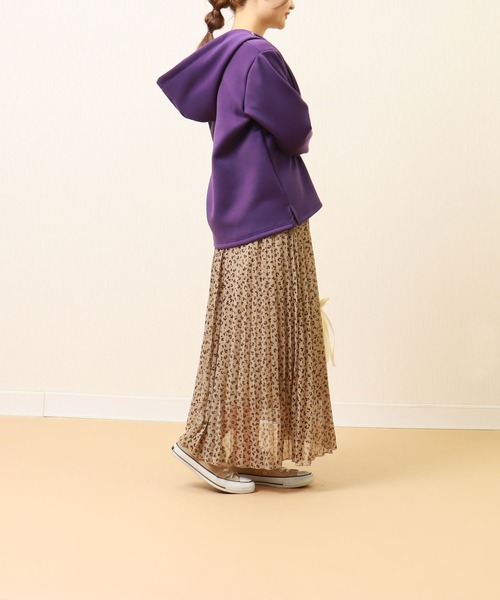 libelle more（リベル モア）の「フーディージップパーカー（パーカー・レディース・パープル/ベージュ/グリーン/チャコールグレー・L/M）」の11枚目の写真