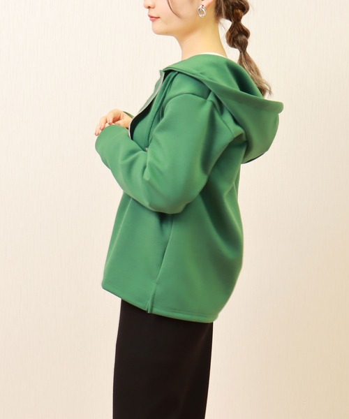 libelle more（リベル モア）の「フーディージップパーカー（パーカー・レディース・パープル/ベージュ/グリーン/チャコールグレー・L/M）」の19枚目の写真