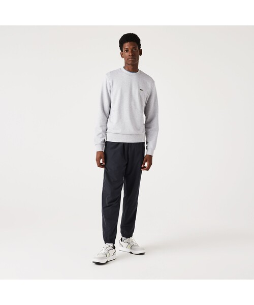 LACOSTE（ラコステ）の「エッセンシャルクルーネックスウェット（スウェット・メンズ・ホワイト/ネイビー/ピンク/ブラック/グレー/パープル/ベージュ/アクア・4/3/2/5）」の4枚目の写真