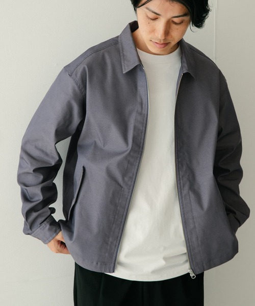 ITEMS URBANRESEARCH（アイテムズ アーバンリサーチ）の「『セットアップ対応』テックデニム ハリントンジャケット（デニムジャケット・メンズ・インディゴブルー/ライトインディゴブルー・MEDIUM/LARGE）」の7枚目の写真