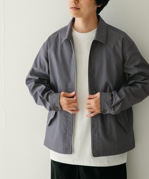 ITEMS URBANRESEARCH（アイテムズ アーバンリサーチ）の「『セットアップ対応』テックデニム ハリントンジャケット（デニムジャケット・メンズ・インディゴブルー/ライトインディゴブルー・MEDIUM/LARGE）」の22枚目の写真