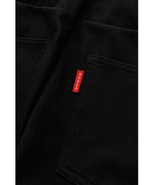 RODEO CROWNS WIDE BOWL（ロデオクラウンズワイドボウル）の「SLIMWALK×RCWB 24hマルチスキニー（レギンス/スパッツ・レディース・ブラック/ブルー・MEDIUM/LARGE）」の7枚目の写真