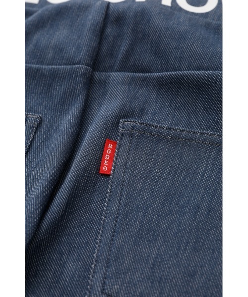 RODEO CROWNS WIDE BOWL（ロデオクラウンズワイドボウル）の「SLIMWALK×RCWB 24hマルチスキニー（レギンス/スパッツ・レディース・ブラック/ブルー・MEDIUM/LARGE）」の11枚目の写真