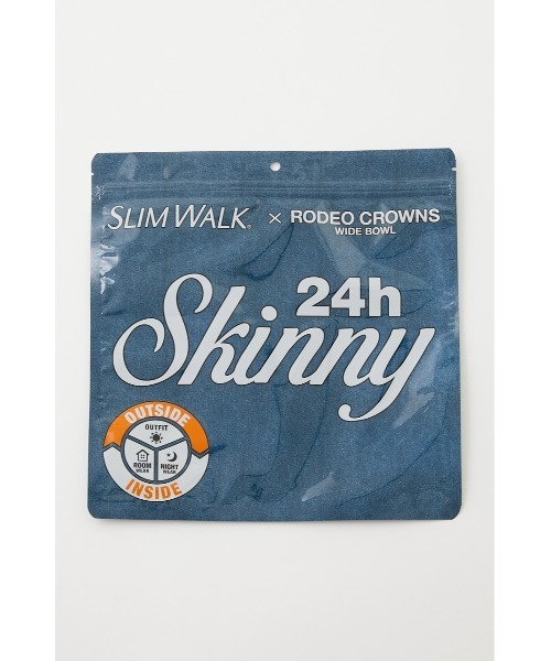RODEO CROWNS WIDE BOWL（ロデオクラウンズワイドボウル）の「SLIMWALK×RCWB 24hマルチスキニー（レギンス/スパッツ・レディース・ブラック/ブルー・MEDIUM/LARGE）」の8枚目の写真