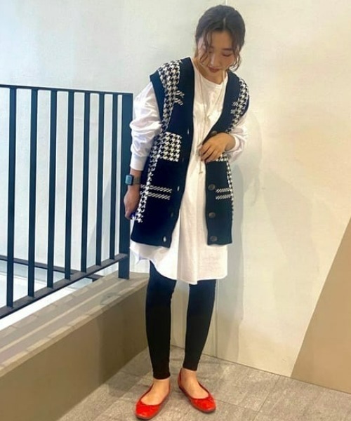 RODEO CROWNS WIDE BOWL（ロデオクラウンズワイドボウル）の「SLIMWALK×RCWB 24hマルチスキニー（レギンス/スパッツ・レディース・ブラック/ブルー・MEDIUM/LARGE）」の20枚目の写真