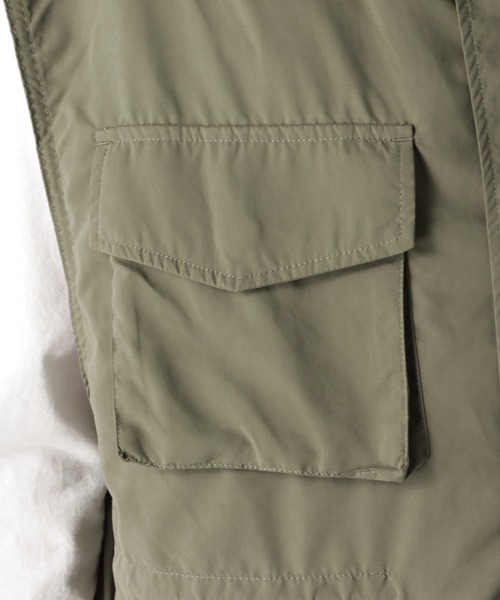 Mac-House(マックハウス)の「M65ミリタリーフィールドベスト(ベスト・メンズ・ブラック/カーキ/ブラウン・L/M/XL)」の5枚目の写真