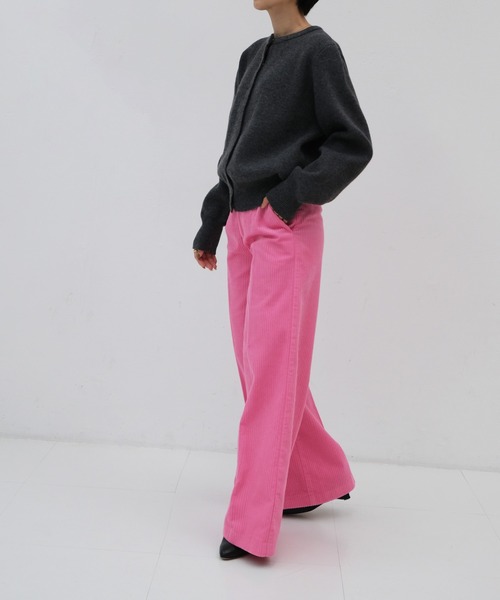 AKTE（アクテ）の「コーデュロイパンツ（その他パンツ・レディース・オレンジ/ピンク・1/2）」の11枚目の写真