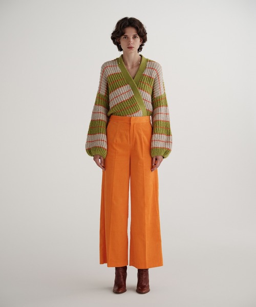 AKTE（アクテ）の「コーデュロイパンツ（その他パンツ・レディース・オレンジ/ピンク・1/2）」の20枚目の写真