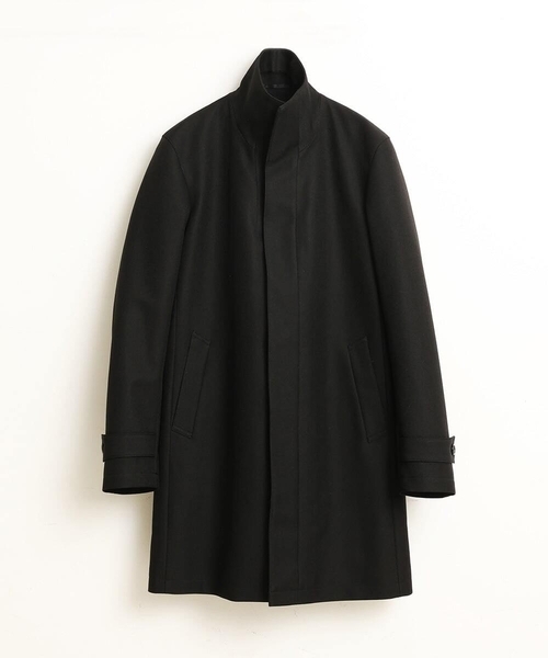 MICHEL KLEIN HOMME (ミッシェルクランオム)の「2WAYロング丈コート(ステンカラーコート・メンズ・ブラック/ネイビー・LARGE/MEDIUM/X-LARGE)」の19枚目の写真