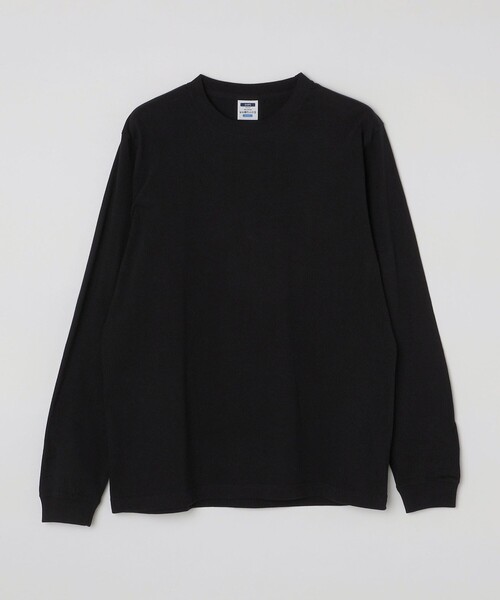 SHIPS（シップス）の「【WEB限定】SHIPS: ワンポイント マイクロ SHIPSロゴ ロングスリーブTシャツ（ロンT）（Tシャツ/カットソー・メンズ・ライトホワイト/ネイビー/ブラック/ホワイト/その他1/その他2/その他3/ダークグレー/ロイヤルブルー/グレー系・SMALL/MEDIUM/LARGE/X-LARGE）」の16枚目の写真