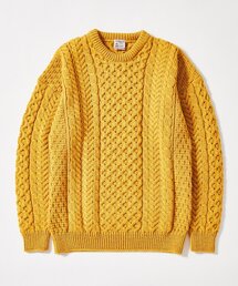 【INVERALLAN / インバーアラン】別注 メリノ アランニット