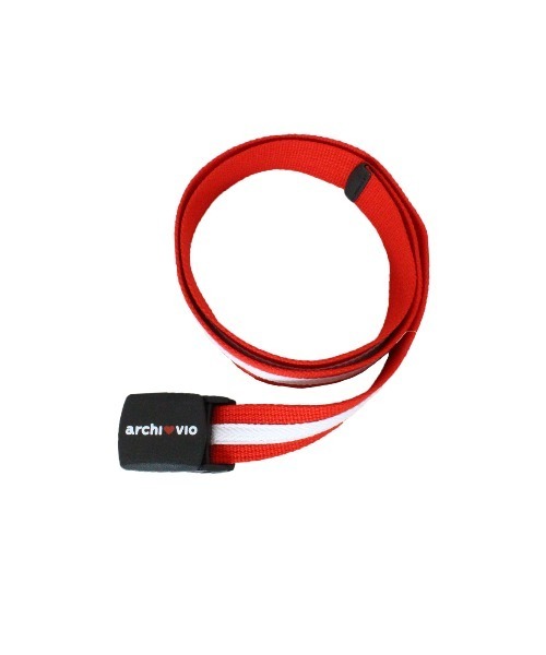 <LADIES>アルチビオゴルフウェア ガチャベルトブラックバックル