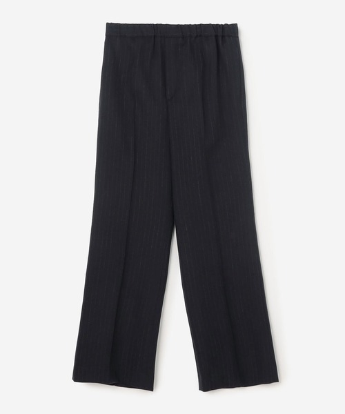 Morris & Sons(モリスアンドサンズ)の「MORRIS & SONS | フラノストライプフレアパンツ WOMEN(スラックス・レディース・ブルー系その他5/グレー系その他・1/0)」の8枚目の写真