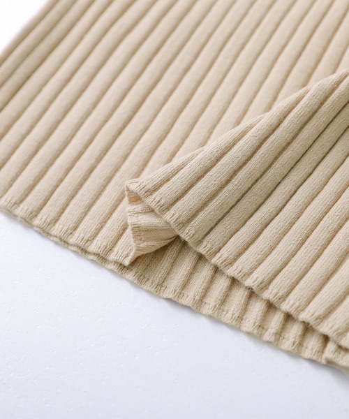 osharewalker（オシャレウォーカー）の「【廃盤】『スリーブレイヤードワイドリブニット』（ニット/セーター・レディース・ベージュ/グリーン/ブラック・1/2）」の17枚目の写真