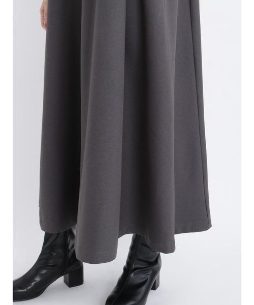 Samansa Mos2 blue（サマンサモスモスブルー）の「フレアジャンスカ（ジャンパースカート・レディース・ブラウン/ブラック/グレー・ﾌﾘ-）」の5枚目の写真