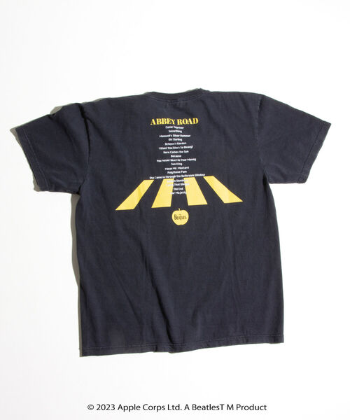 GOOD ROCK SPEED(グッドロックスピード)の「【GOOD ROCK SPEED/グッドロックスピード】ザ ビートルズ フォトプリントTシャツ(Tシャツ/カットソー・メンズ・ホワイト/ブラック・M/L)」の8枚目の写真