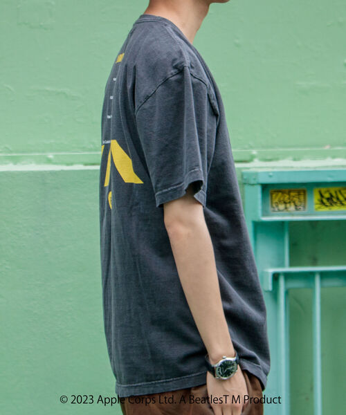 GOOD ROCK SPEED(グッドロックスピード)の「【GOOD ROCK SPEED/グッドロックスピード】ザ ビートルズ フォトプリントTシャツ(Tシャツ/カットソー・メンズ・ホワイト/ブラック・M/L)」の11枚目の写真