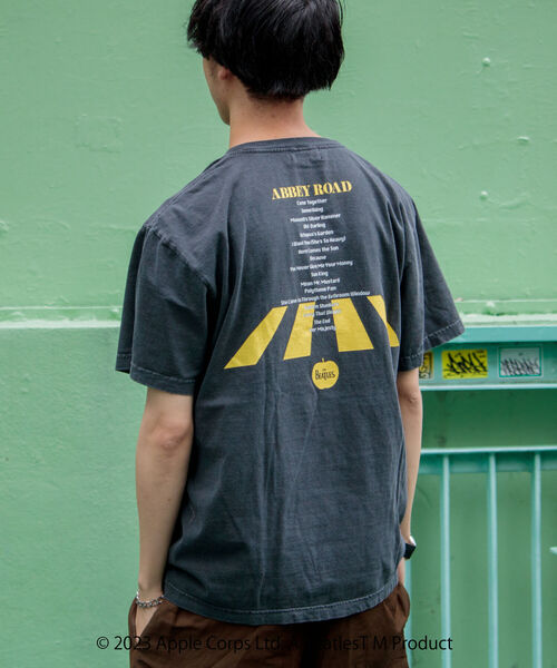 GOOD ROCK SPEED(グッドロックスピード)の「【GOOD ROCK SPEED/グッドロックスピード】ザ ビートルズ フォトプリントTシャツ(Tシャツ/カットソー・メンズ・ホワイト/ブラック・M/L)」の12枚目の写真