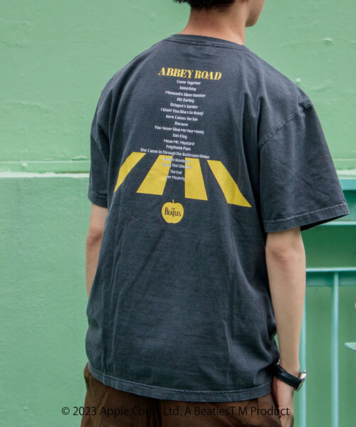 GOOD ROCK SPEED(グッドロックスピード)の「【GOOD ROCK SPEED/グッドロックスピード】ザ ビートルズ フォトプリントTシャツ(Tシャツ/カットソー・メンズ・ホワイト/ブラック・M/L)」の13枚目の写真