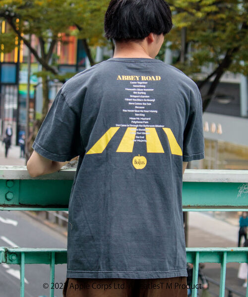 GOOD ROCK SPEED(グッドロックスピード)の「【GOOD ROCK SPEED/グッドロックスピード】ザ ビートルズ フォトプリントTシャツ(Tシャツ/カットソー・メンズ・ホワイト/ブラック・M/L)」の20枚目の写真