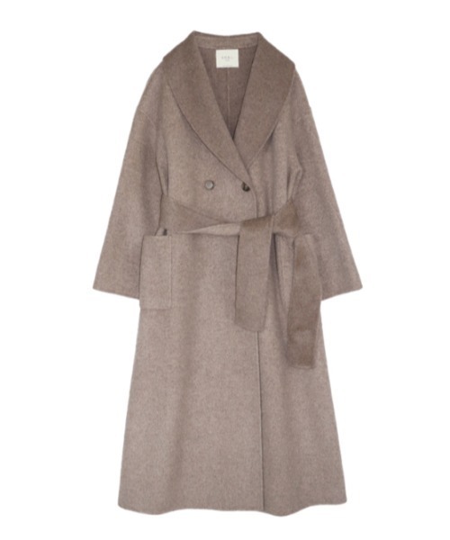 AMAIL（アマイル）の「Long wool 2way coat（ダウンジャケット/コート