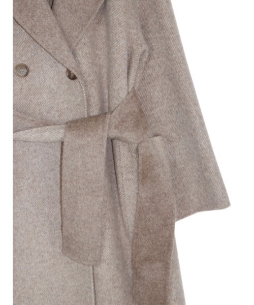 AMAIL（アマイル）の「Long wool 2way coat（ダウンジャケット/コート・レディース・ベージュ/ブラック・FREE）」の16枚目の写真