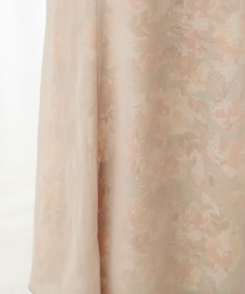 natural couture(ナチュラルクチュール)の「2023SSアイテム/WEB限定/osono長さ変えれるシアー重ねスカート(スカート・レディース・ベージュ/ブルー/オフホワイト・MEDIUM)」の19枚目の写真