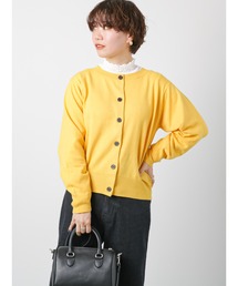 クルーカーディガン