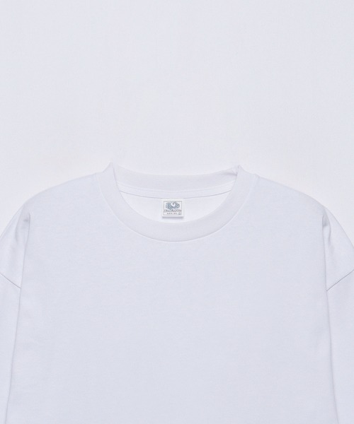 FRUIT OF THE LOOM(フルーツオブザルーム)の「260gカラーL/S Tシャツ / 長袖 / ロンT / トップス / シンプル / カジュアル / 無地 / ユニセックス(Tシャツ/カットソー・メンズ・ブラック/サックスブルー/ホワイト/サーモンピンク/インディゴブルー/グレー・M/L/XL)」の13枚目の写真