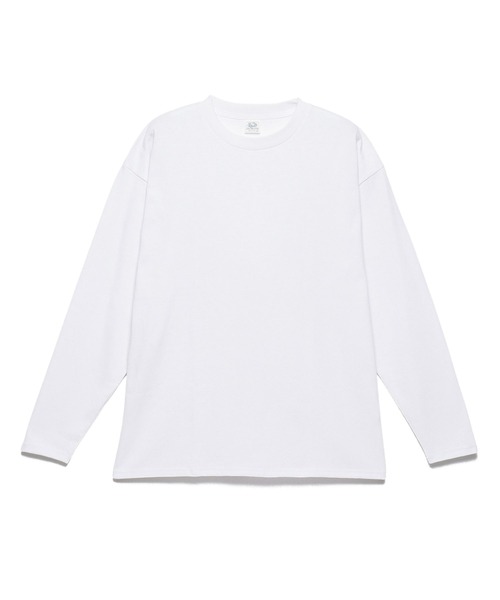 FRUIT OF THE LOOM(フルーツオブザルーム)の「260gカラーL/S Tシャツ / 長袖 / ロンT / トップス / シンプル / カジュアル / 無地 / ユニセックス(Tシャツ/カットソー・メンズ・ブラック/サックスブルー/ホワイト/サーモンピンク/インディゴブルー/グレー・M/L/XL)」の7枚目の写真