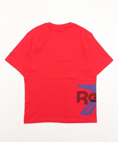 Reebok(リーボック)の「オール アイズ Tシャツ / GS ALL EYEZ T-SHIRT(Tシャツ/カットソー・メンズ・ホワイト/レッド・MEDIUM/X-LARGE/X-SMALL/XX-LARGE/XXX-LARGE)」の5枚目の写真
