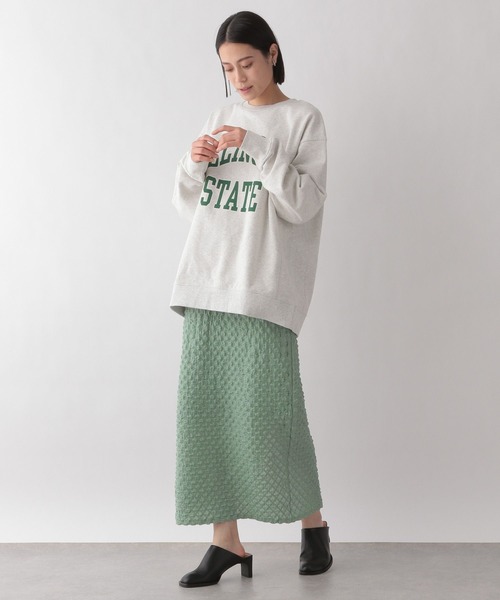 LOWRYS FARM(ローリーズファーム)の「シャーリングカットタイトスカート 184848(スカート・レディース・ブラック/グレー/グリーン/アイボリー・FREE)」の20枚目の写真