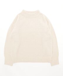 Samansa Mos2 blue | モールニットプルオーバー(ニット/セーター)