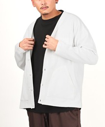 Vネックカーディガン
