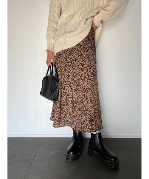 owndaily（オンデイリー）の「レオパードロングスカート（スカート・レディース・レオパード・FREE）」の7枚目の写真
