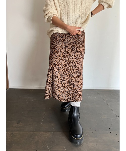 owndaily（オンデイリー）の「レオパードロングスカート（スカート・レディース・レオパード・FREE）」の8枚目の写真