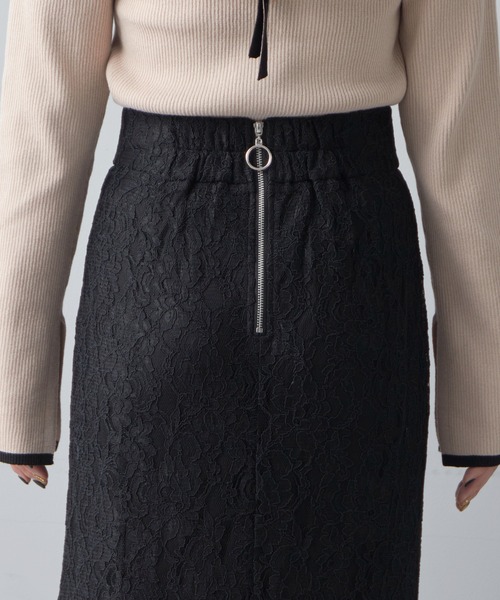 Chico（チコ）の「【2023SS】【SALON by Chico限定】レースマーメイドスカート（スカート・レディース・ライトベージュ/ピンク/ブラック・FREE）」の15枚目の写真